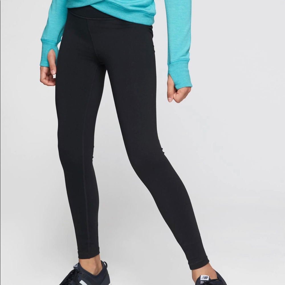 Athleta girl black leggings